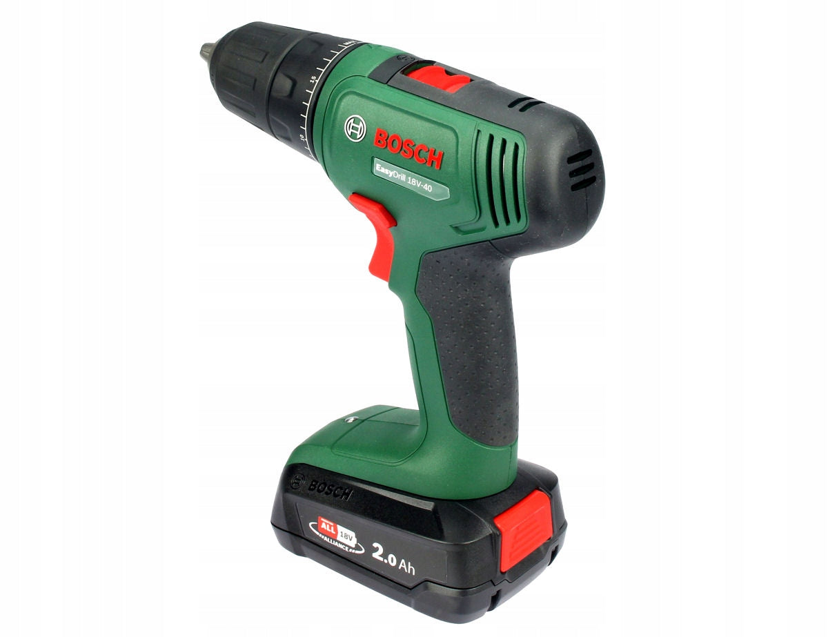Screwdriver EasyDrill 18V-40 BOSCH 1x2,0Ah + SUITCASE Voltage (V) 18 V