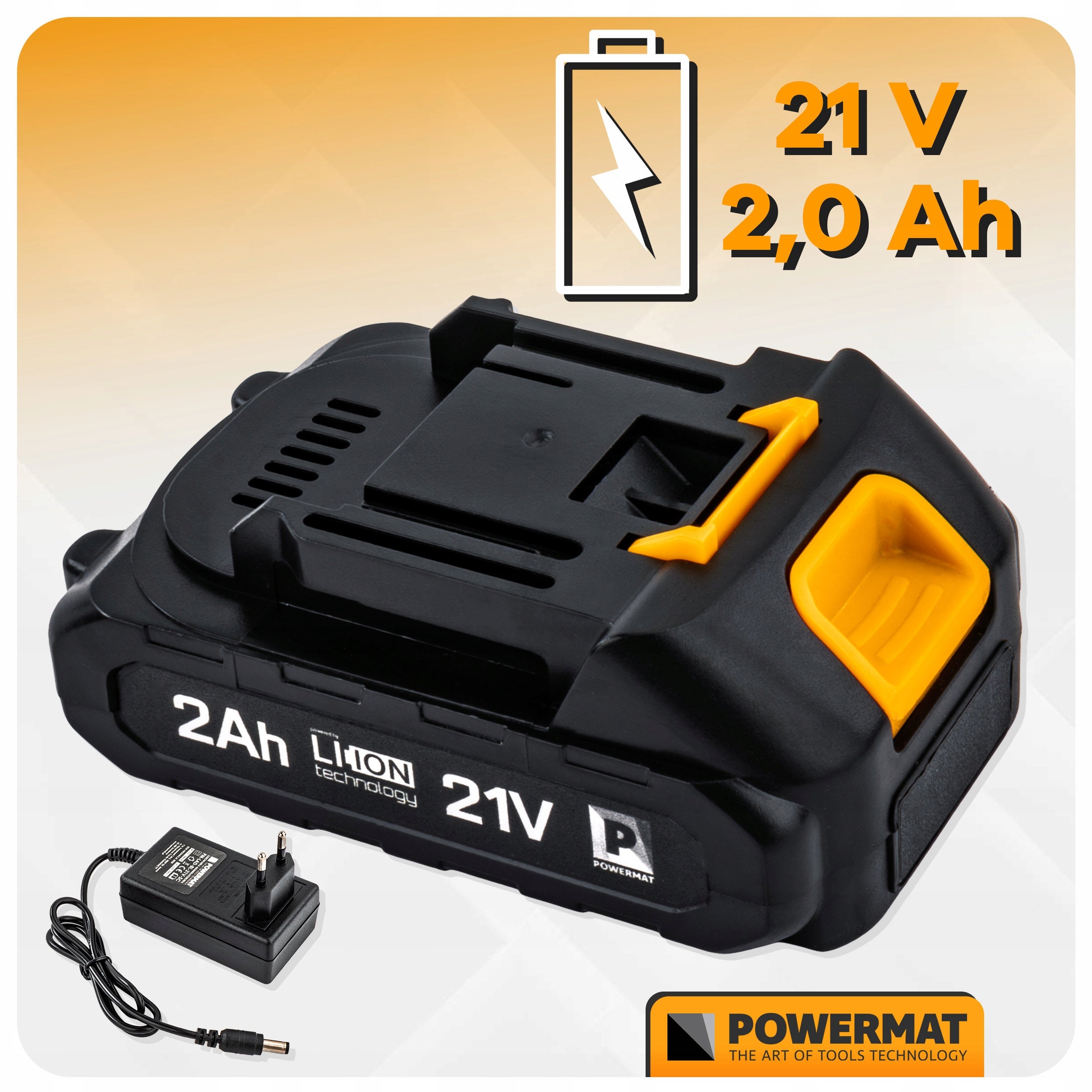 Screwdriver Powermat battery power 21 V PM1411 Hard torque 55 Nm