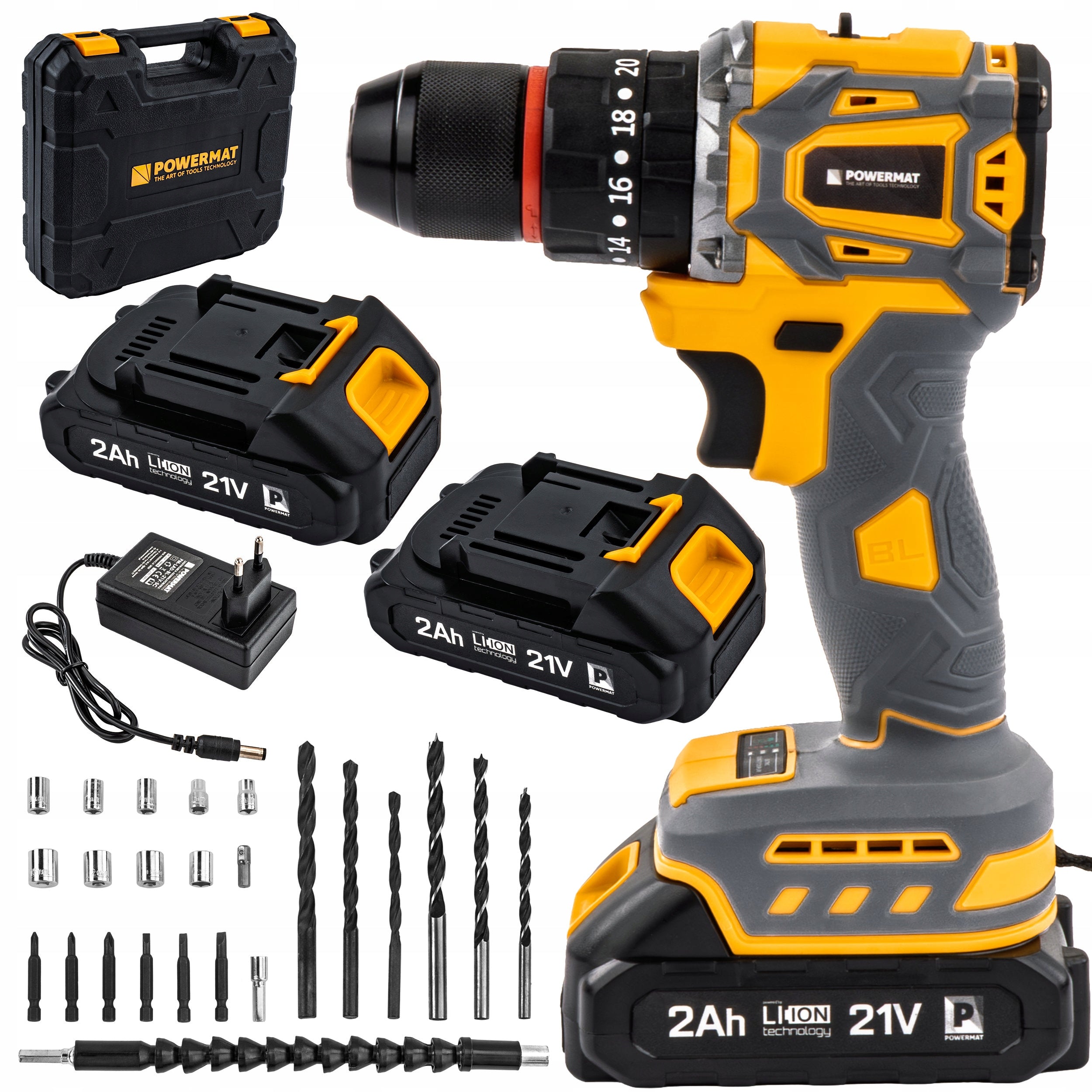 Screwdriver Powermat battery power 21 V PM1411