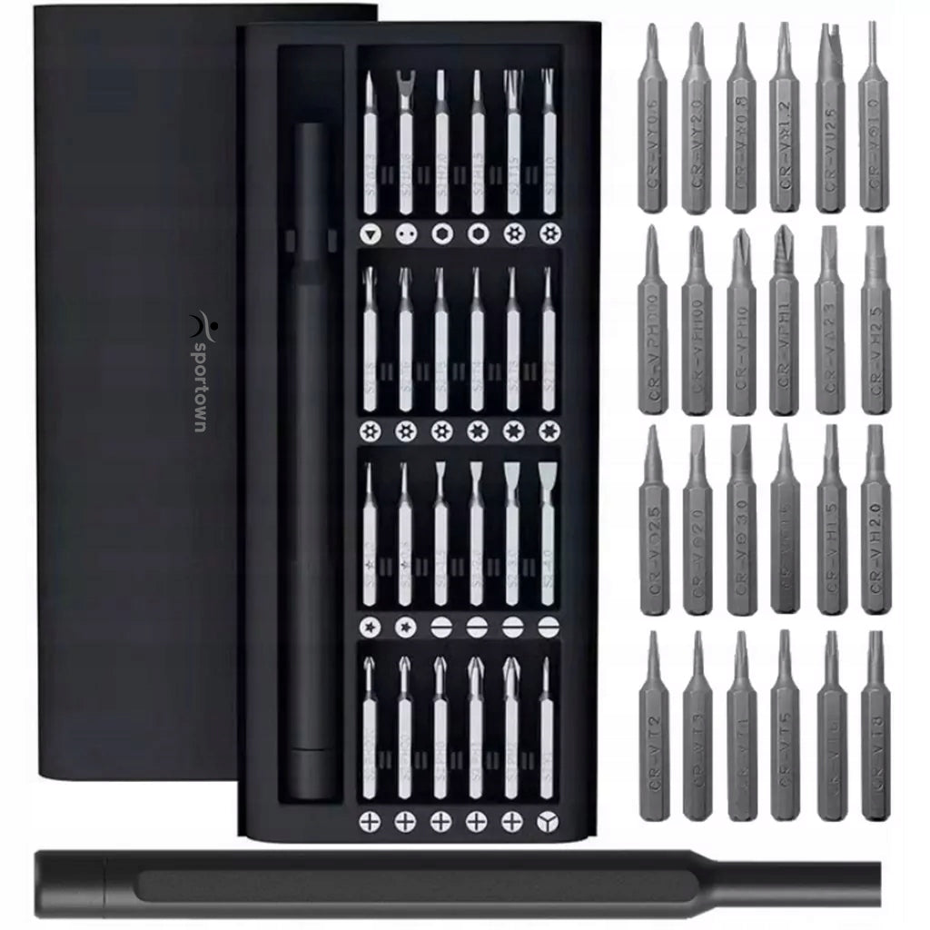 Screwdriver Set Screwdrivers 25in1 TorX Phillips Flat Phone Watch Torxes