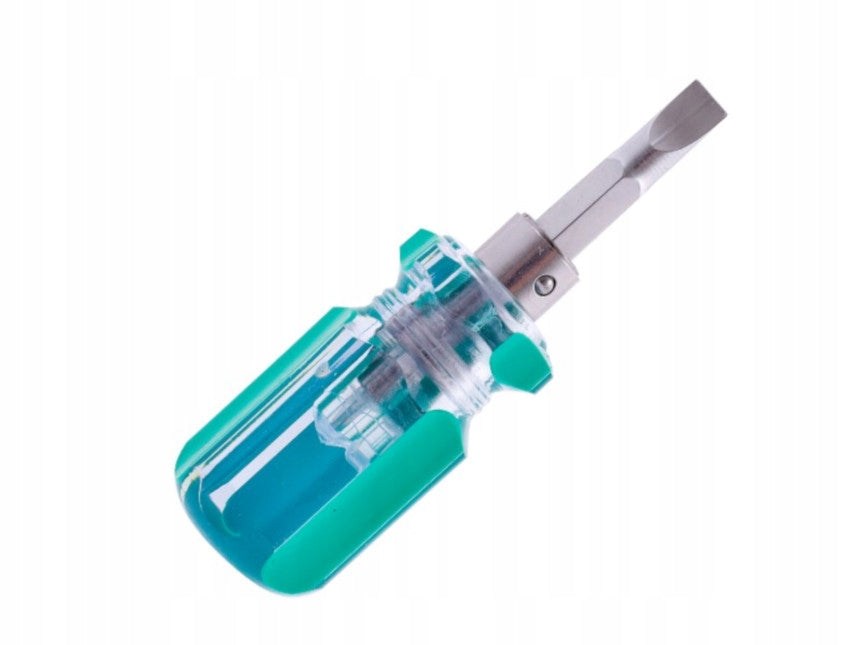 Screwdriver double-sided short, flat + Phillips magnetic tips 2pcs Brand DBautomotive