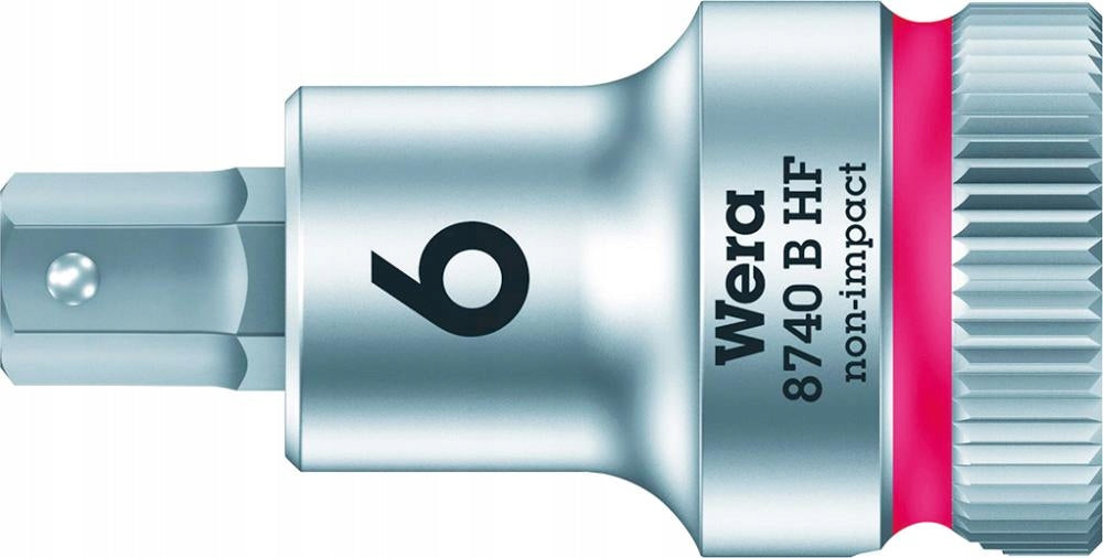 Screwdriver replacement tip 6,0x 35mm with 6-k plug. WERA
