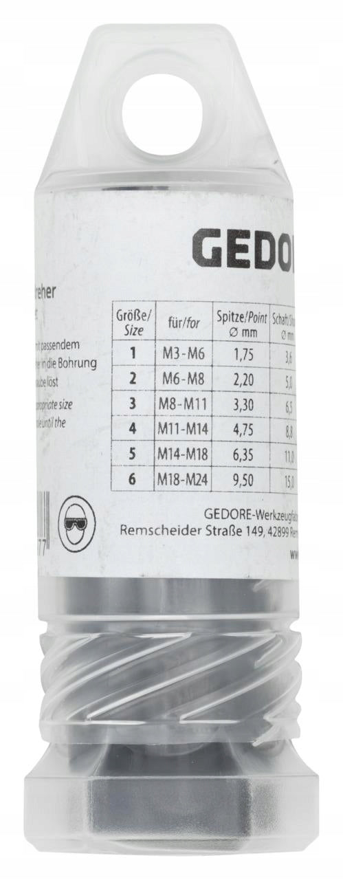 Screwdriver set M3-M24, Gedore 8551-66, 6759700 Manufacturer code 6759700