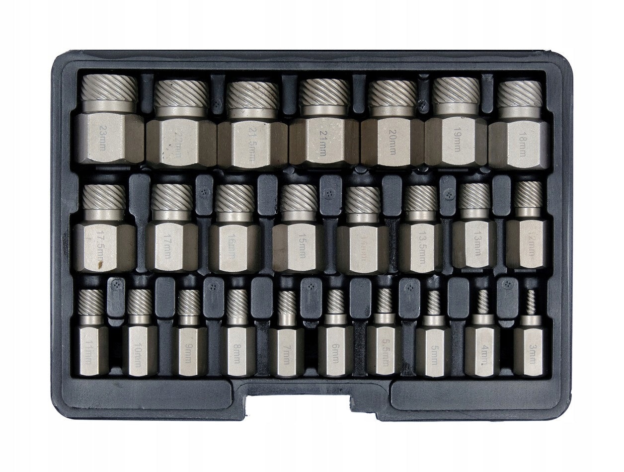 Screwdriver set for damaged screws 25 el. Yato YT-06034 Manufacturer code YT-06034