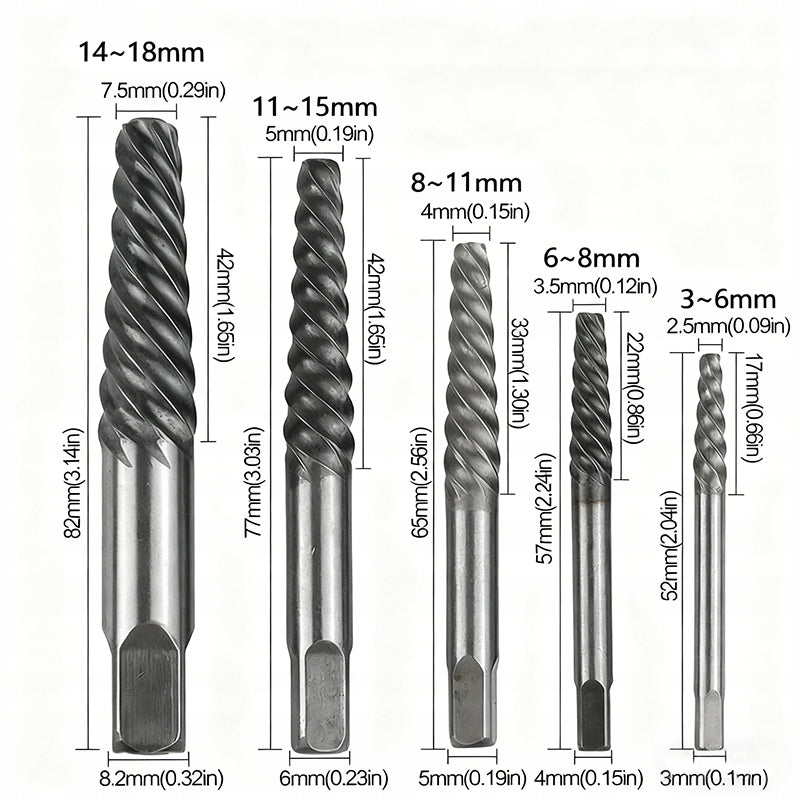 Screwdrivers and drill bits left titanium10 part Christmas gifts Brand no brand
