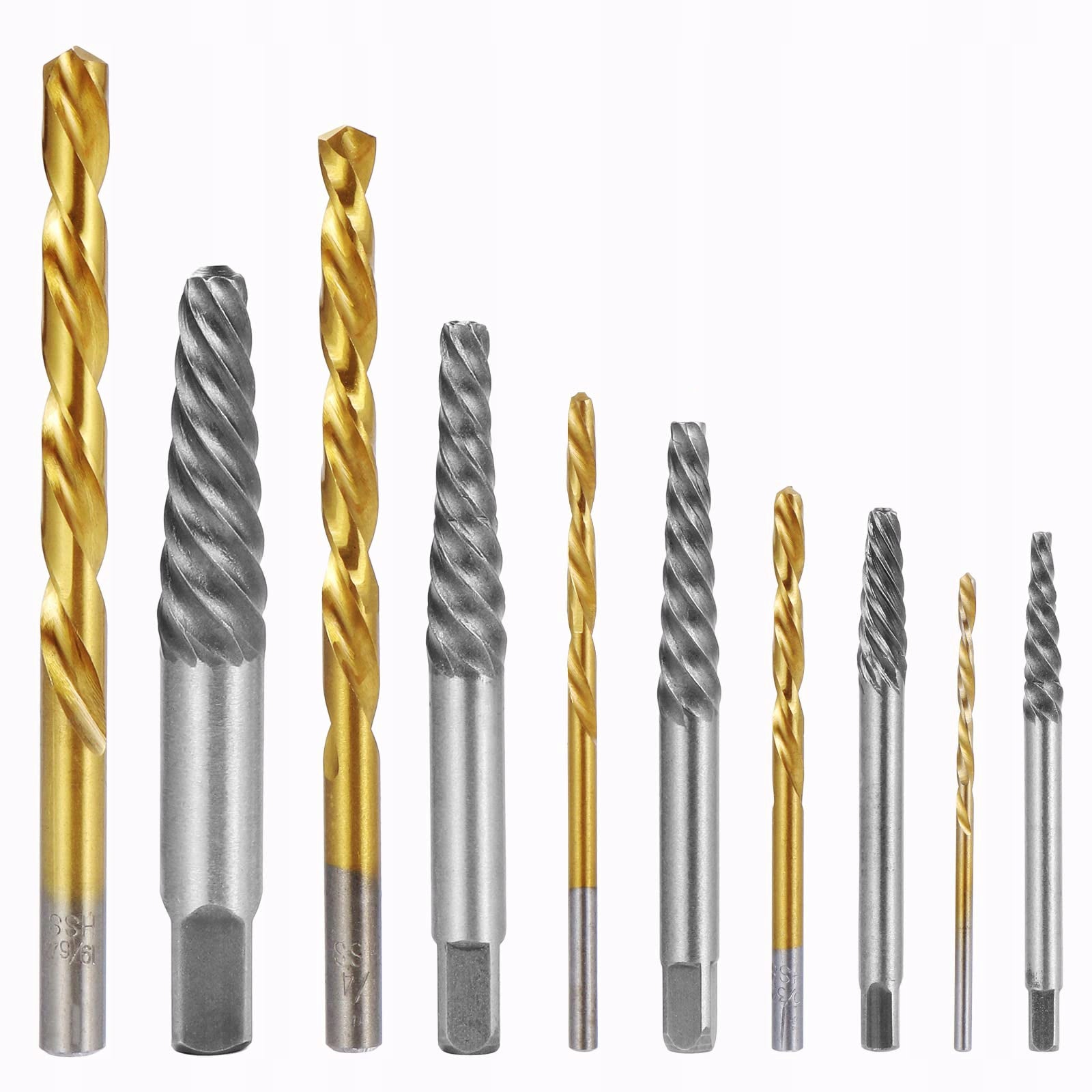 Screwdrivers for broken pins 2-7,5mm 10 pcs Manufacturer code CNNHTRG