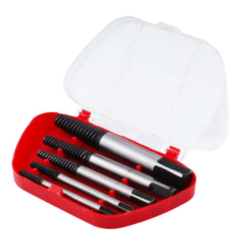 Screwdrivers for broken screws in case set of 5pcs.