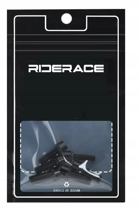 Screws for water bottle basket brake bridge M5x18mm - 6 pieces - black Steerer tube diameter (inches) 1,1/8"