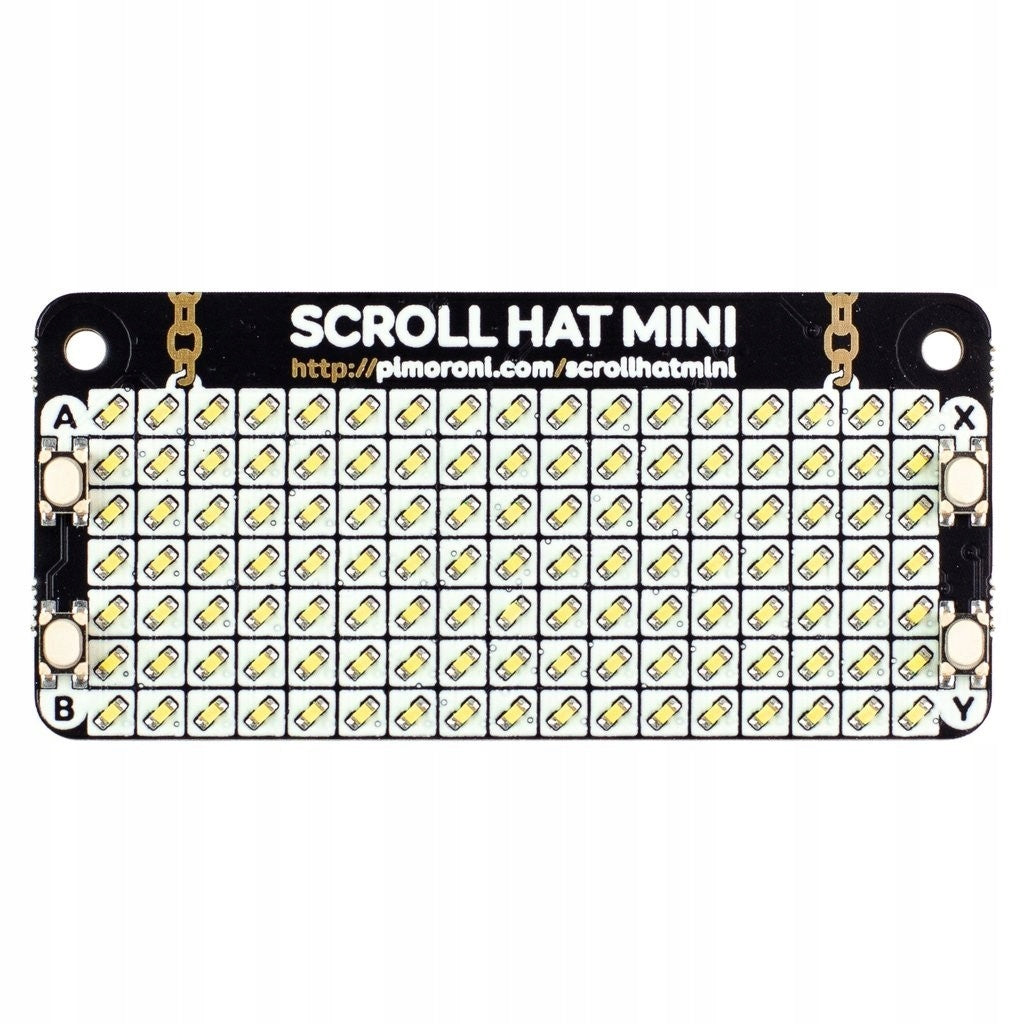 Scroll HAT Mini - module with a matrix display Batteries included no