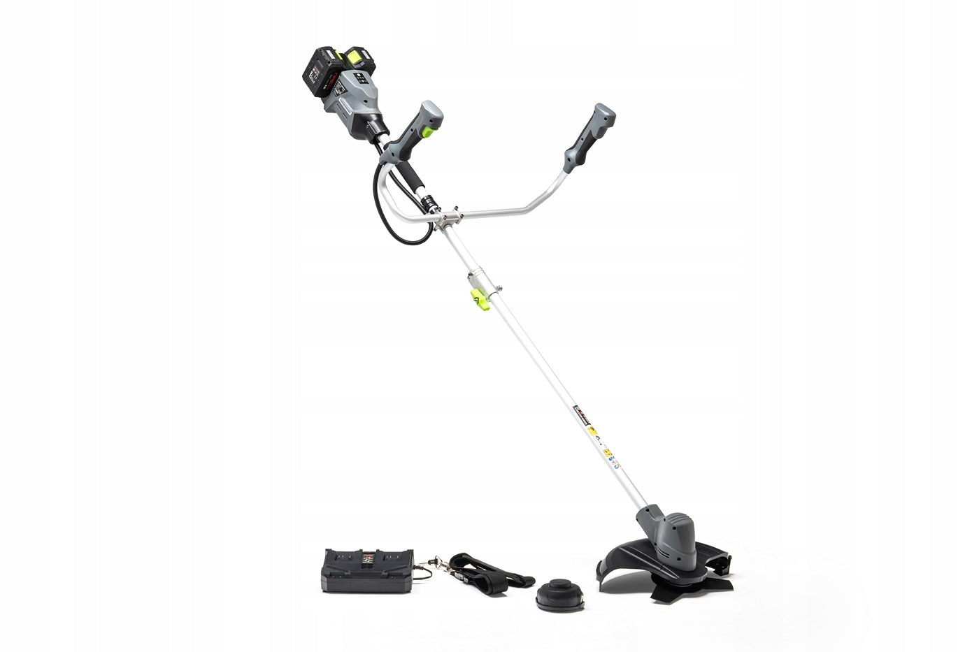 Scythe BATTERY Trimmer NAC 40V FISHING LINE Shield +2x AKU 4Ah + CHARGER