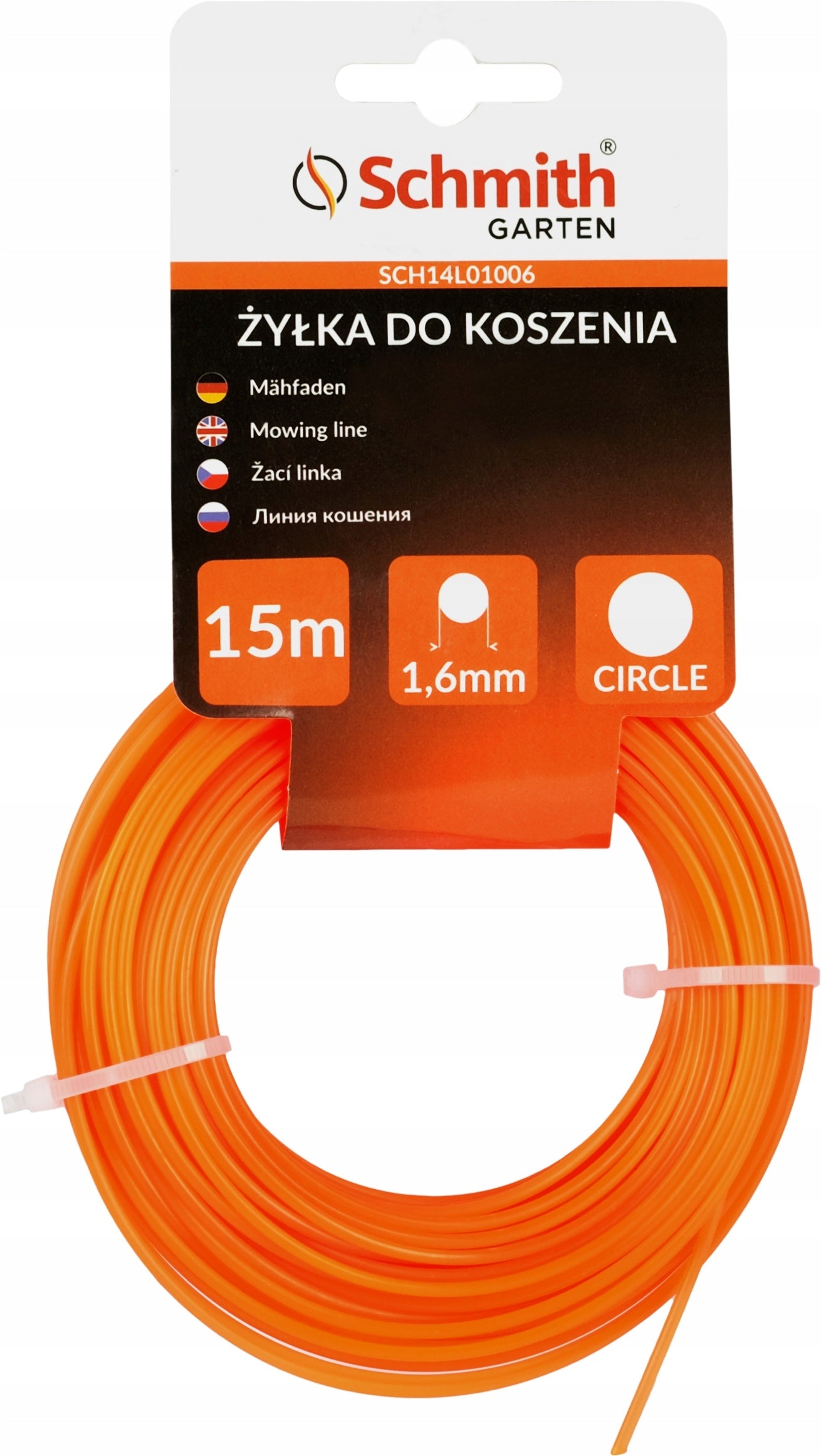 Scythe Fishing Line Round 1.6mm 15m Schmith