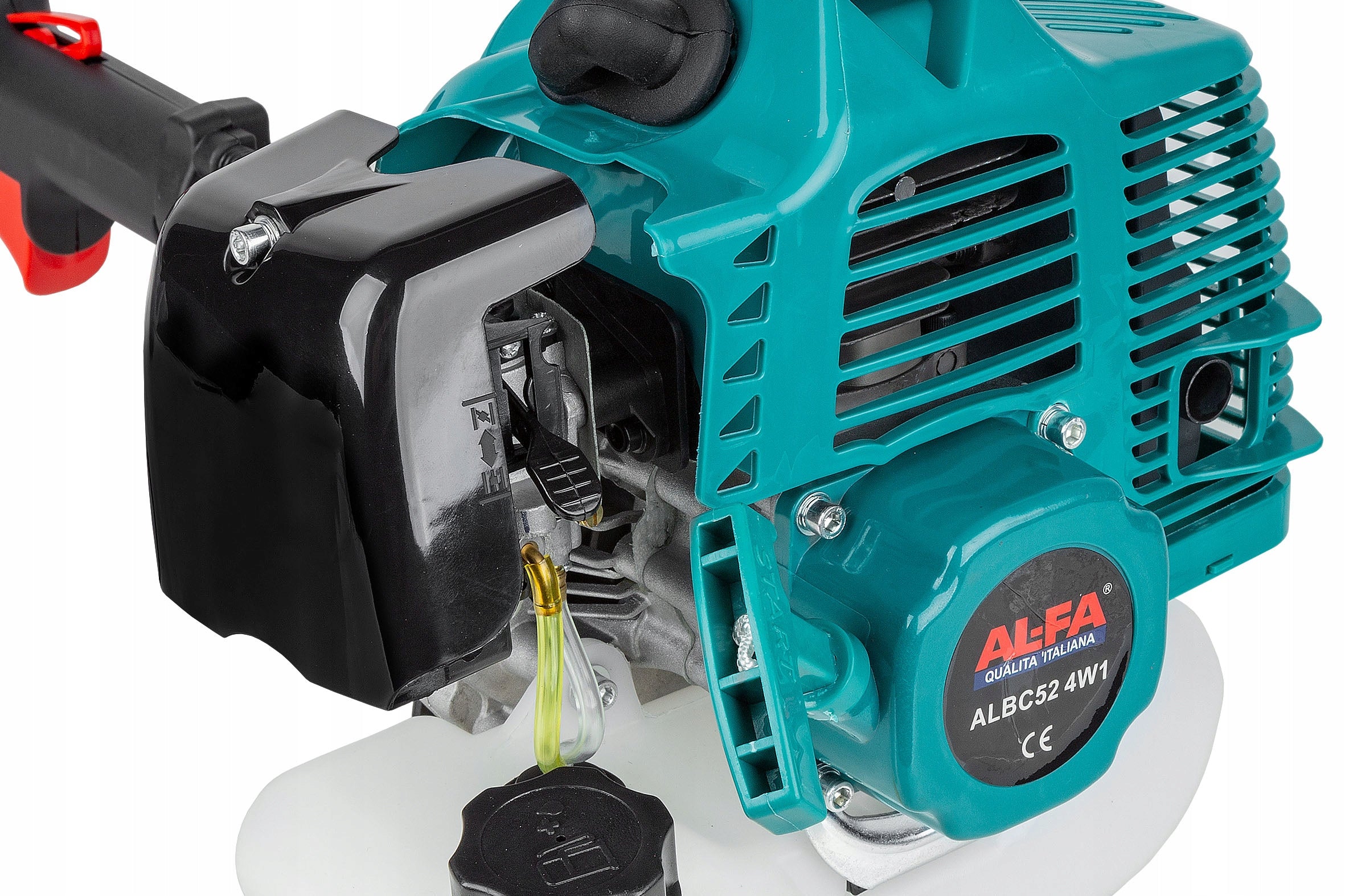 Scythe combustion trimmer ALFA 5,2HP mower MEGA set ALBC52 4W1 Engine power 3800 W
