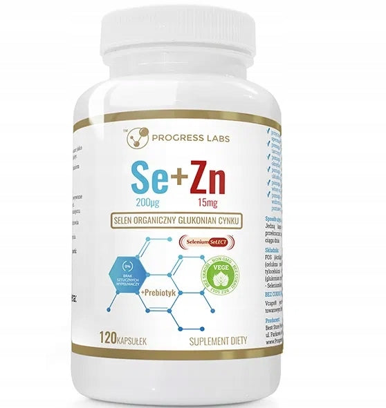 Se + Zn capsules - 120 caps.