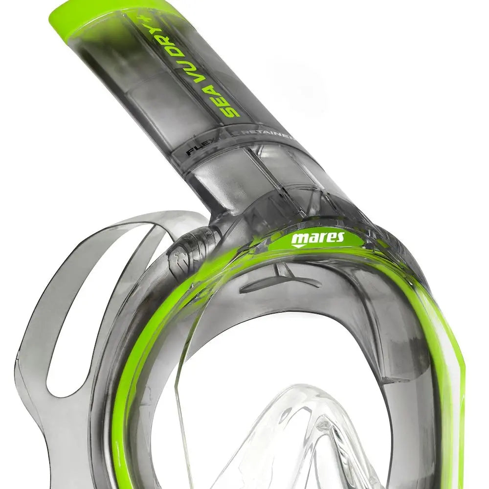Sea Vu Dry Mares full face mask for snorkelling + LXL Model Sea Vu Dry+