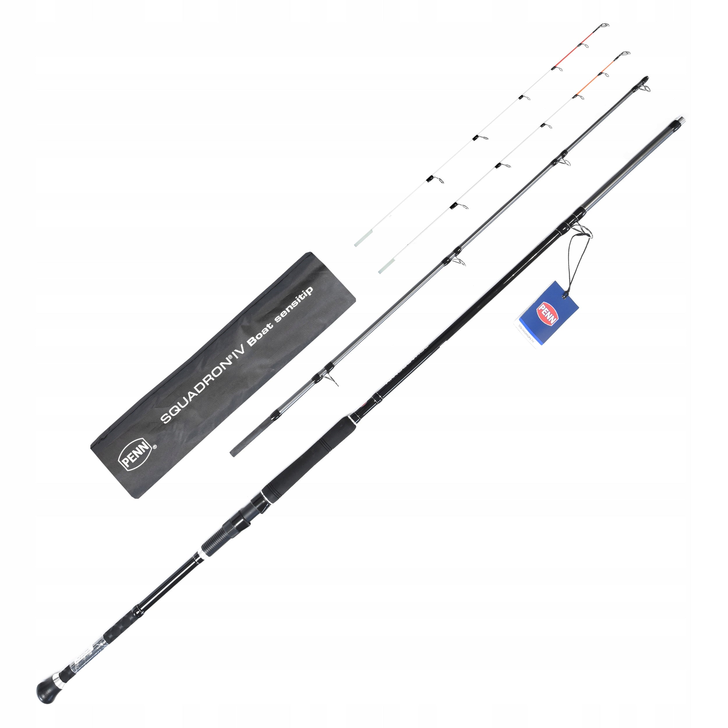 Sea fishing rod Penn Squadron IV Boat Sensitip 3.00m -300g + 2 tips
