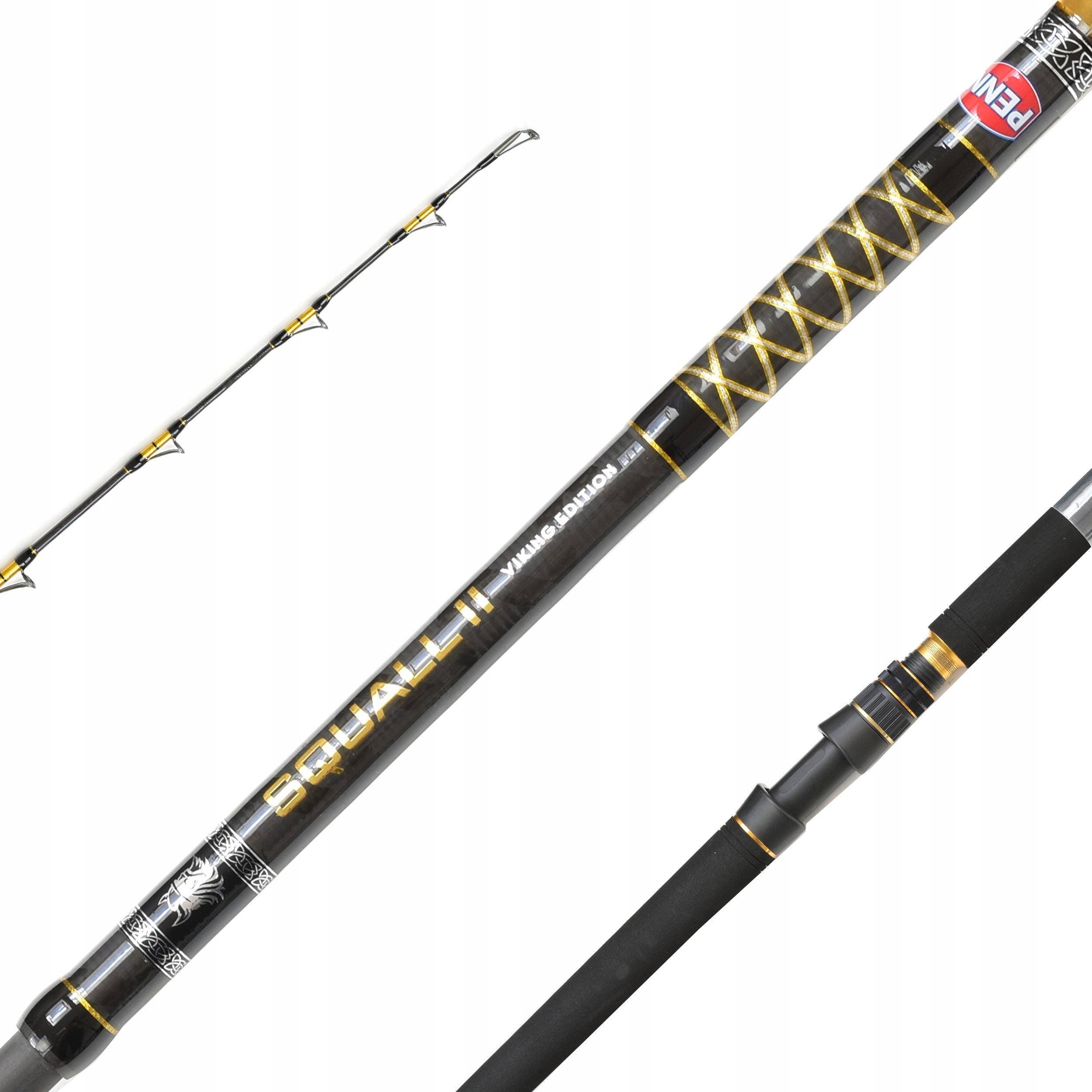 Sea fishing rod Penn Squall II Viking Edition 2.13m 20-30lb saithe halibut Brand Penn