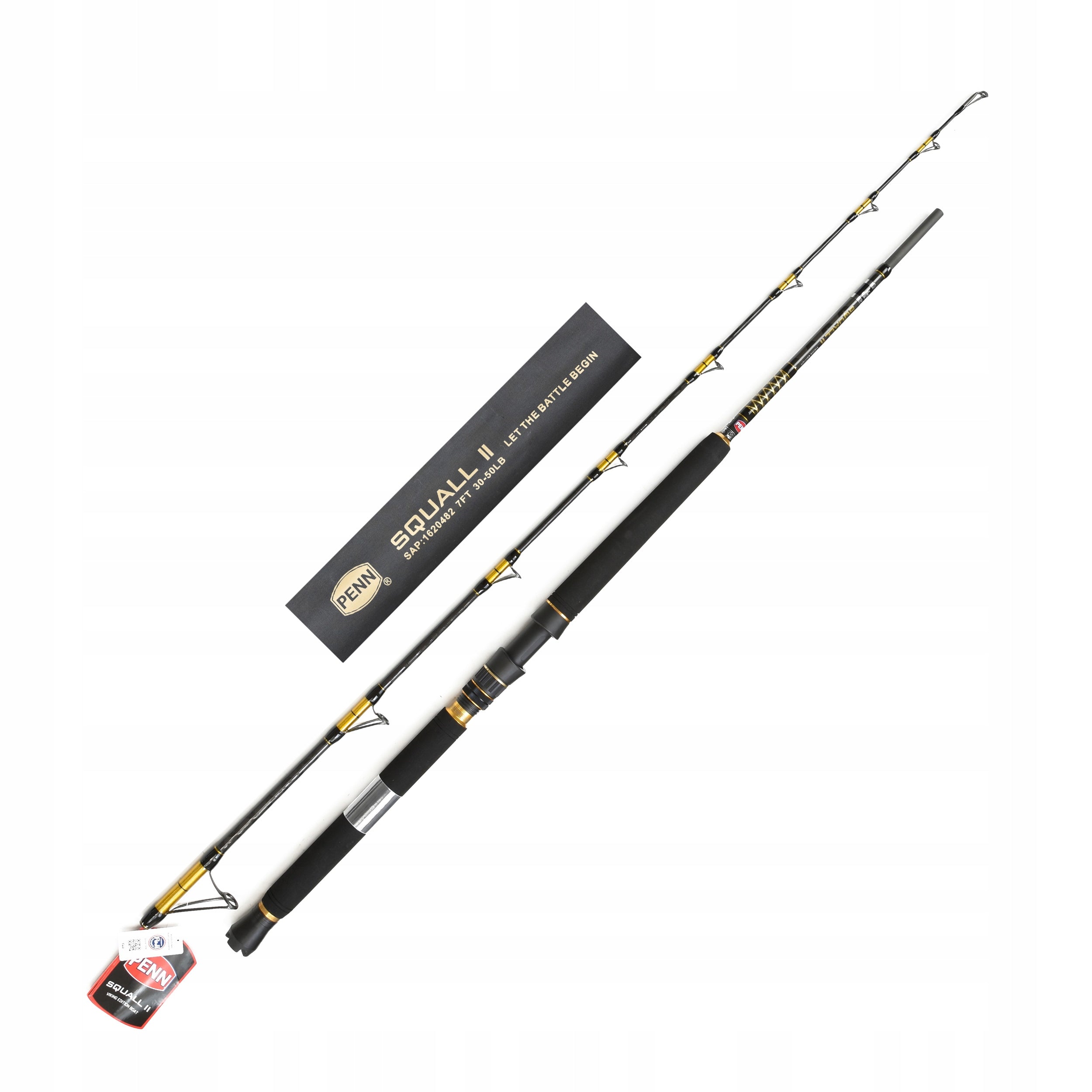 Sea fishing rod Penn Squall II Viking Edition 2.13m 30-50lb saithe halibut