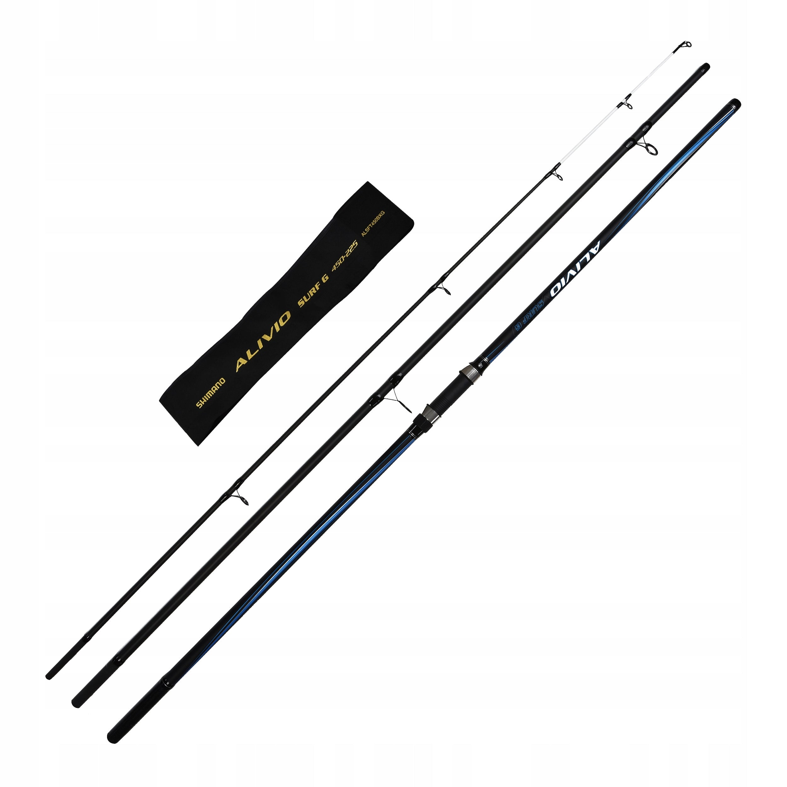 Sea fishing rod Shimano Alivio Surf T BX-G 4.50m 0-225g III-cz