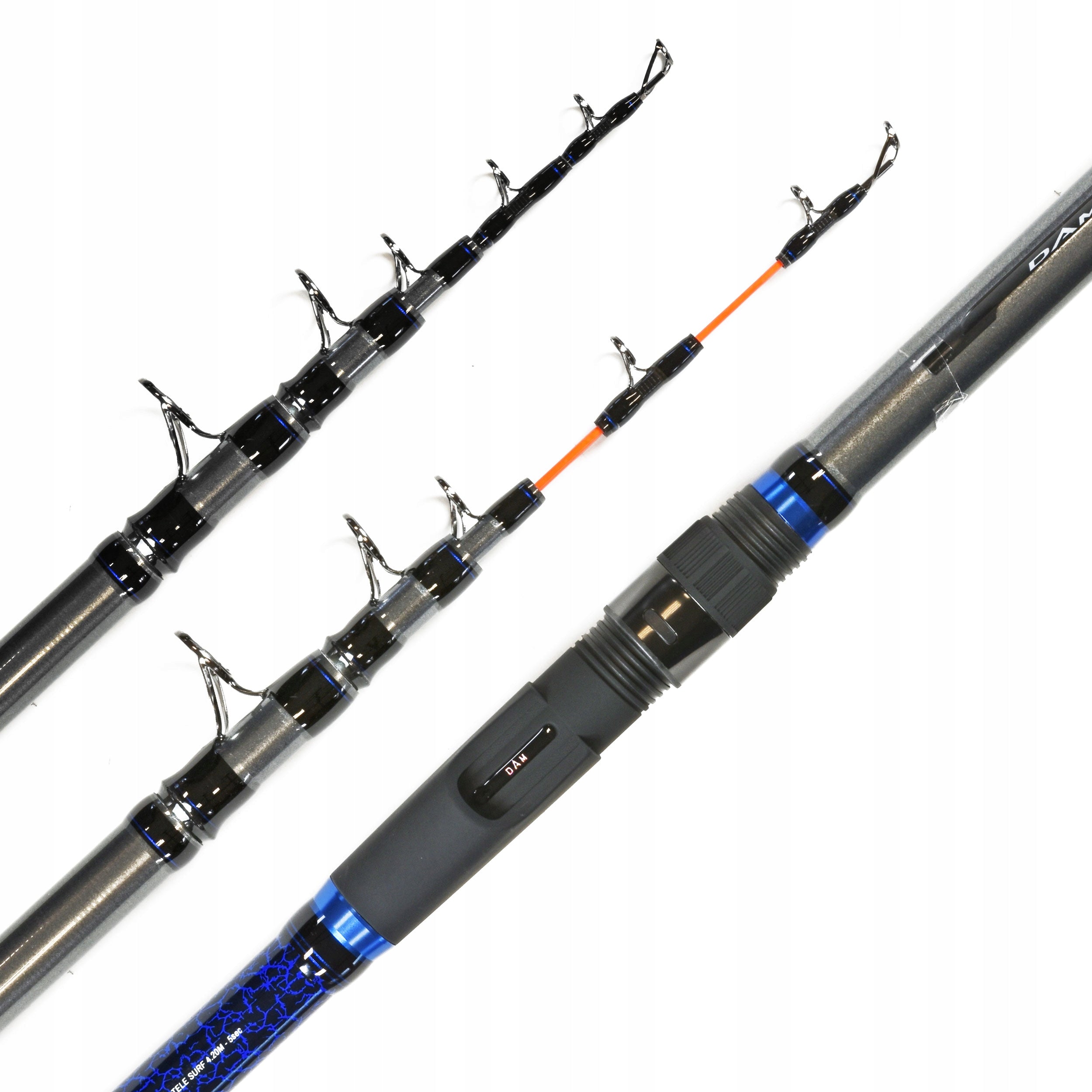 Sea telescopic fishing rod DAM Imax Tele Surf 4.20m 100-250g Packaging status original