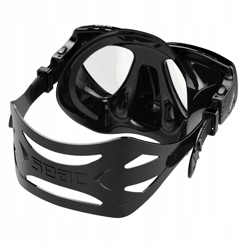 Seac Clear AT - Non-Pairing Anti-Fog Diving Mask Colour: Black Color black