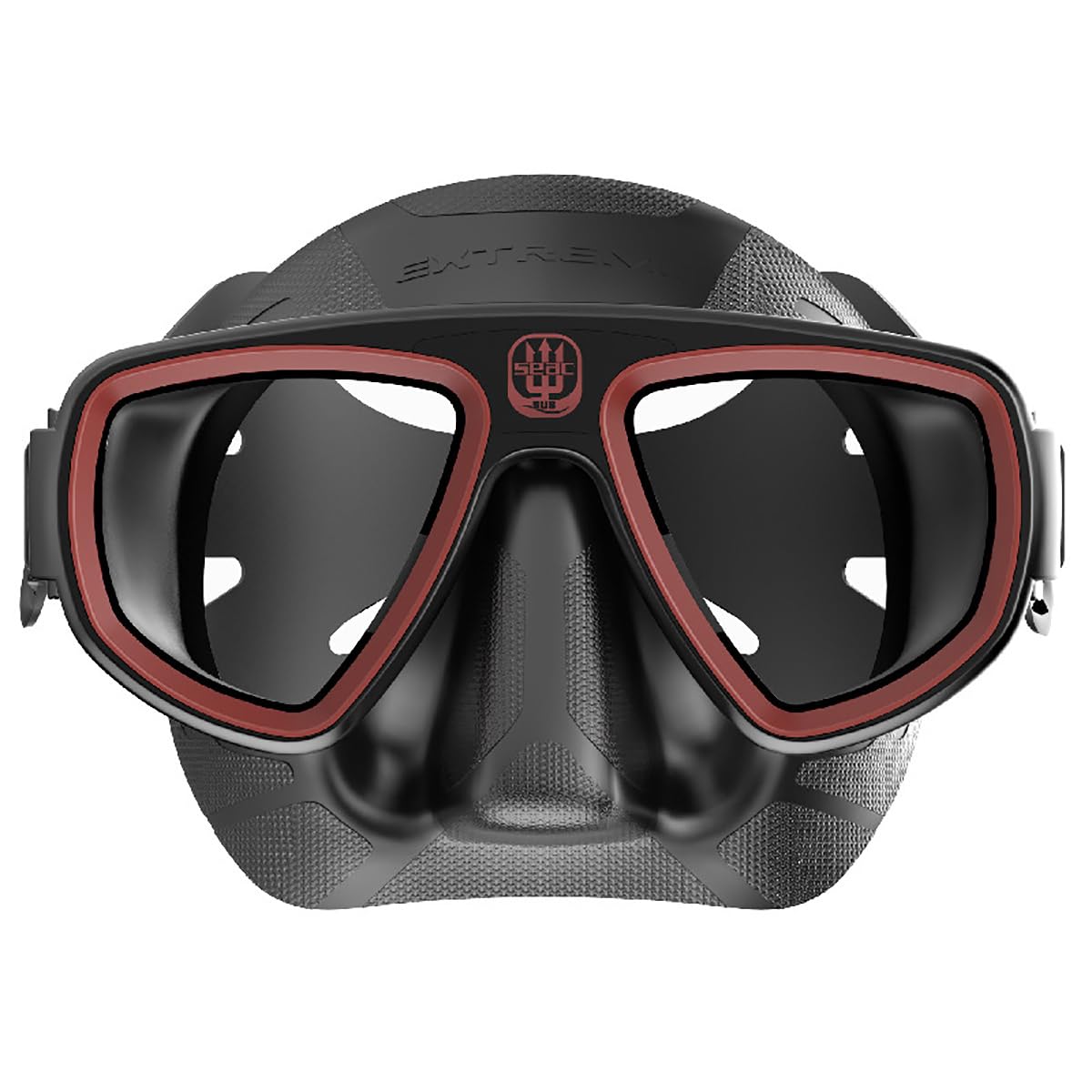 Seac Extreme 50 diving mask black-red, silicone, Brand Seac