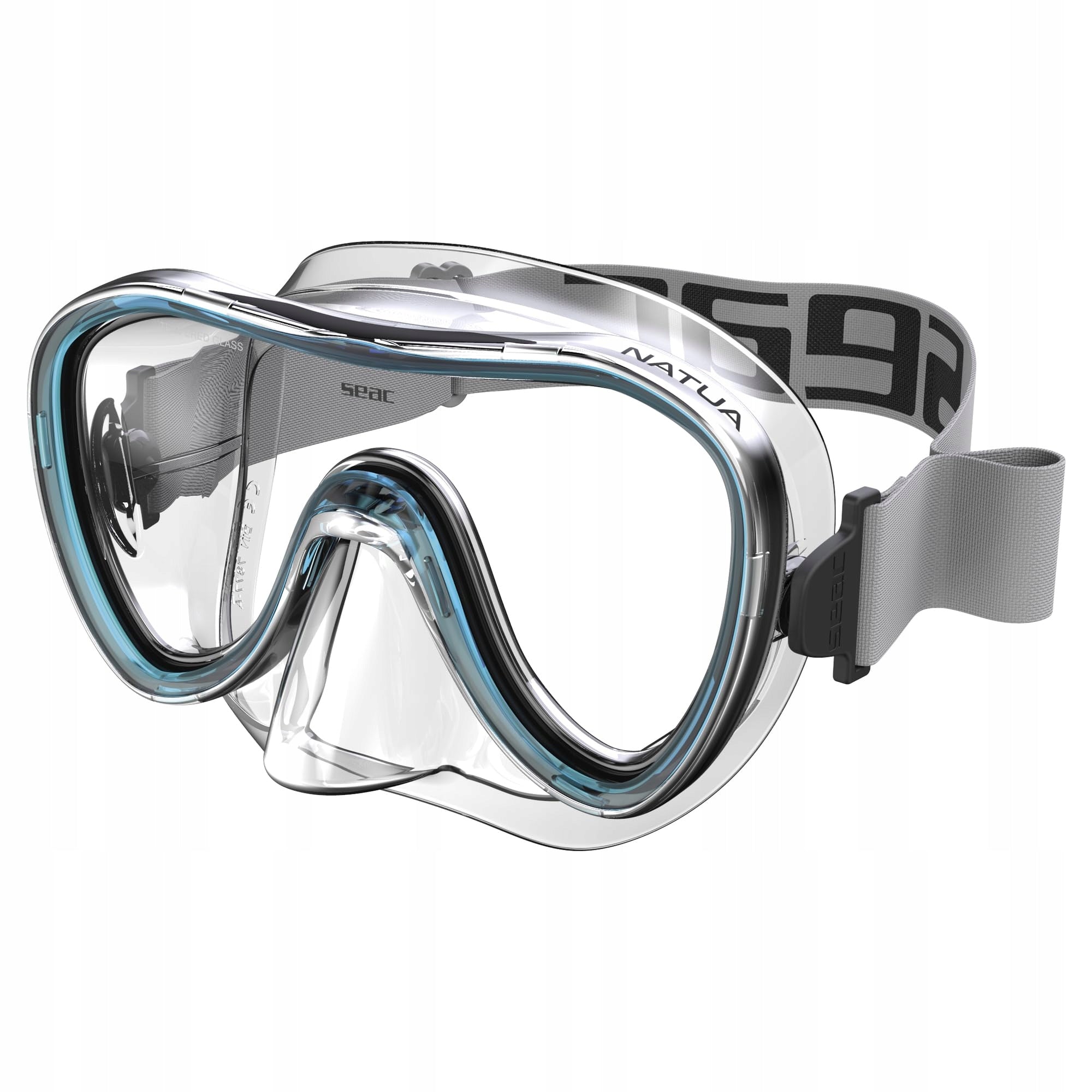 Seac Natua diving mask silicone aquamarine