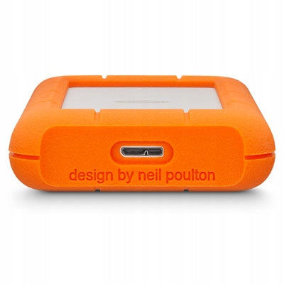 Seagate Rugged Mini 2TB USB 3.2 Gen 1 Micro-USB B Orange/Silver Manufacturer LaCie
