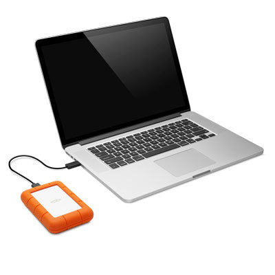 Seagate Rugged Mini 2TB USB 3.2 Gen 1 Micro-USB B Orange/Silver Model Rugged Mini