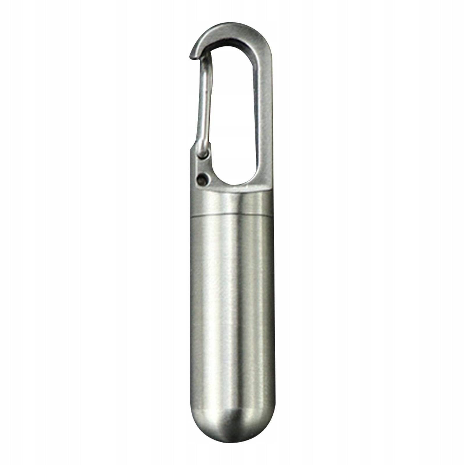 Sealed Pill Box Mini Pill Dispenser Keychain Waterproof Tablet Container XS Weight 0.035 kg