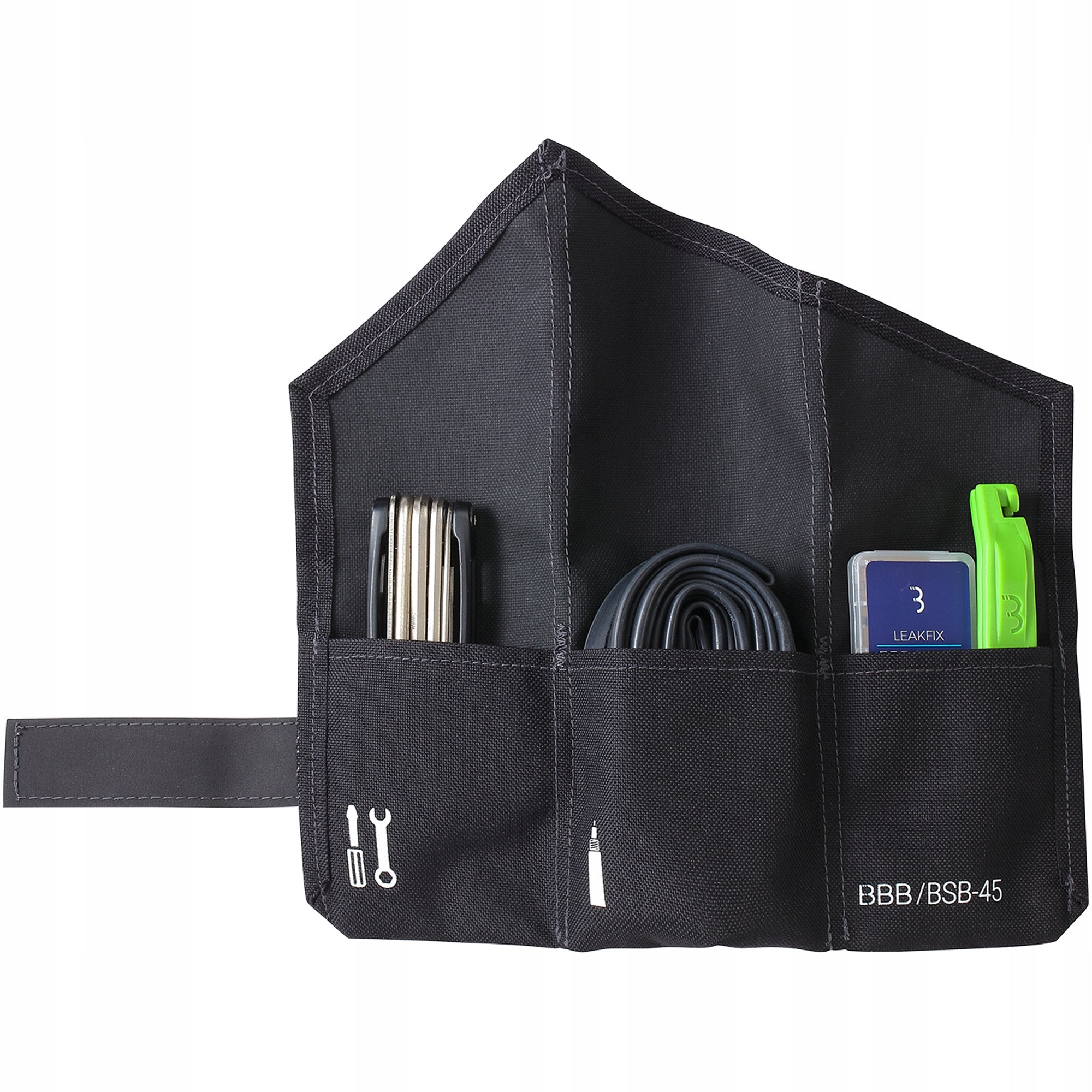 Seat Bag BBB Rollpack Black Manufacturer code BSB-45/BLACK/UNI