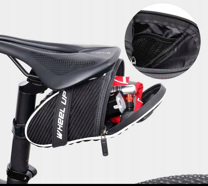 Seat Bag Seat Pouch Bicycle Saddle Pouch Rear Pouch Brand Wheel-Up