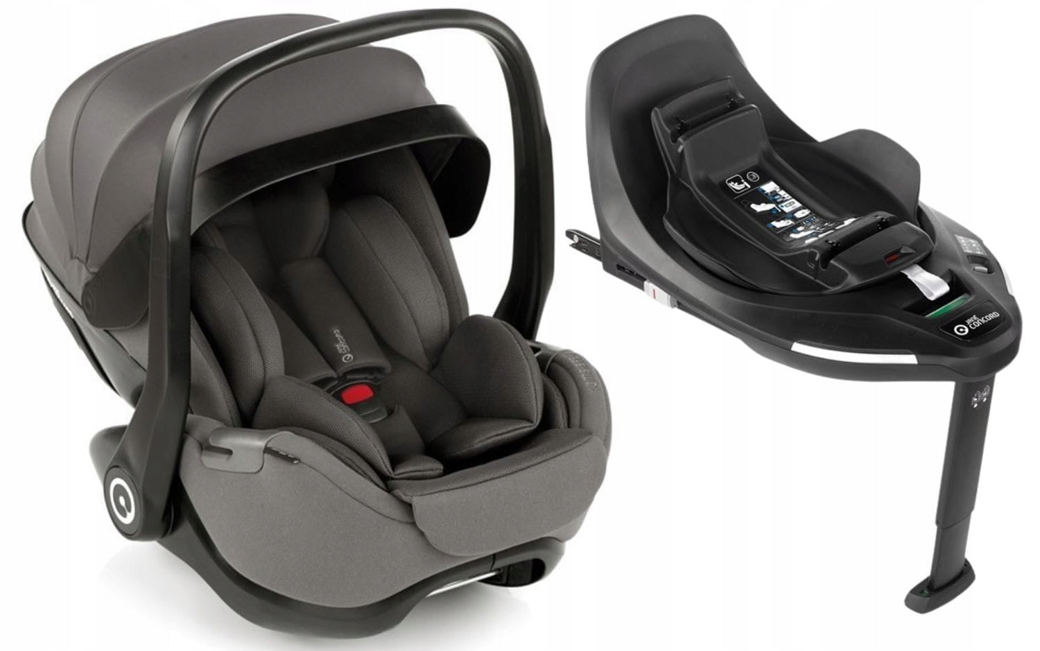Seat Jane Concord KOMBIBABY +KOMBIBASE Matt Grey