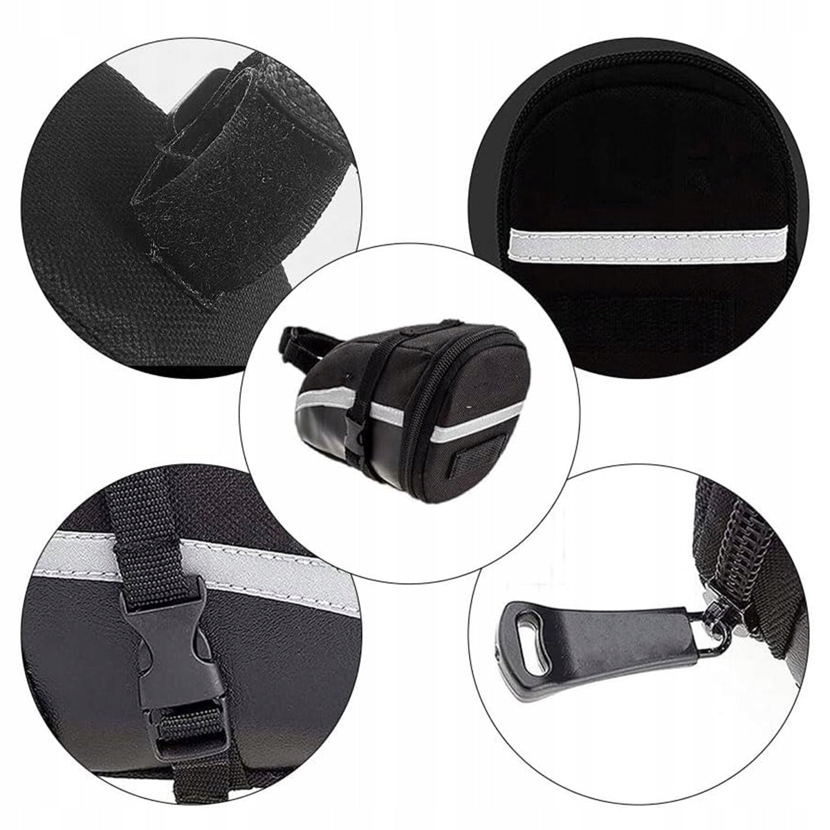 Seat bag saddle pouch tool pouch for bike repair Brand no brand