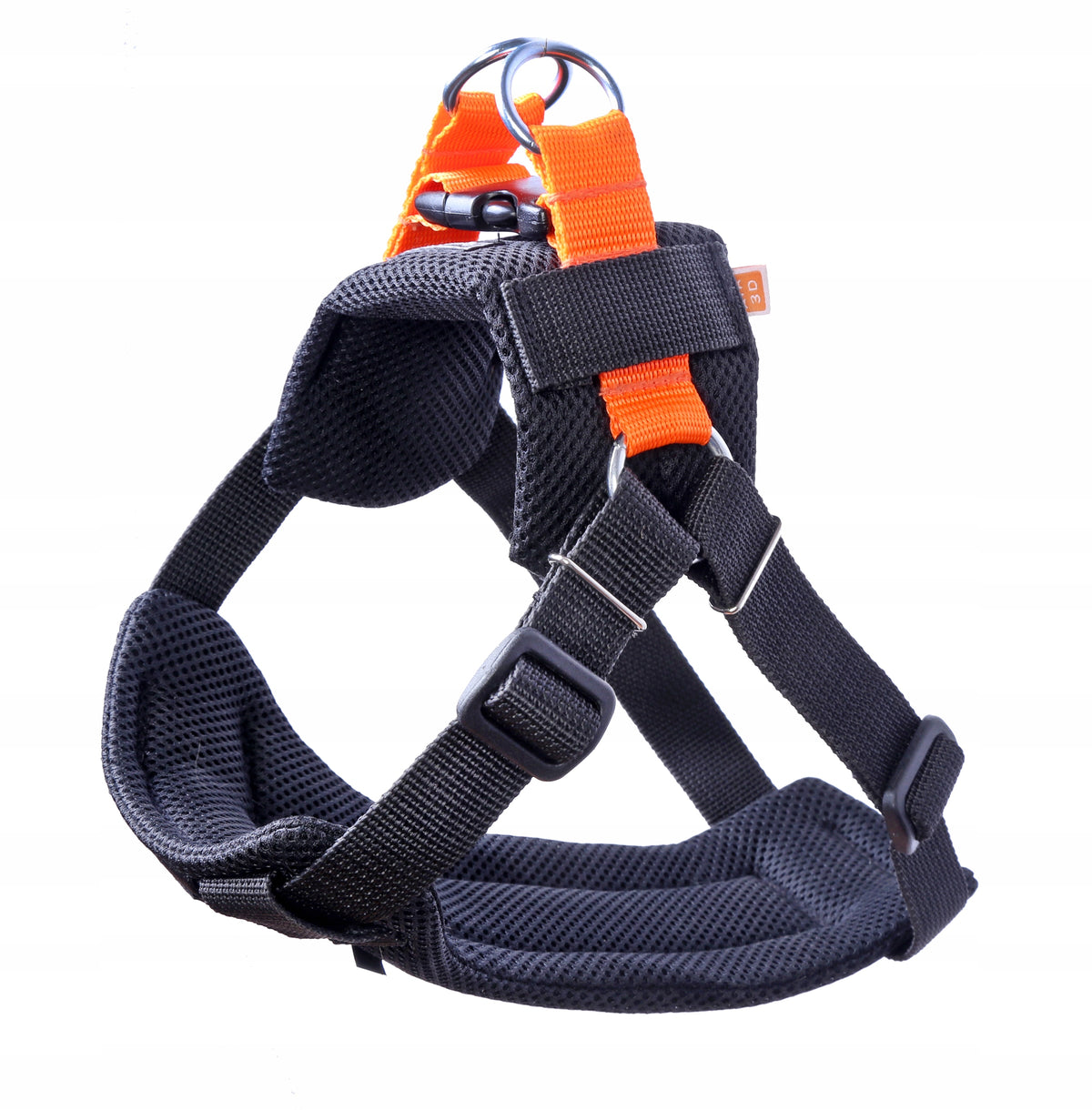 Seat harness belts Kardiff for transporting dogs size XS ORANGE