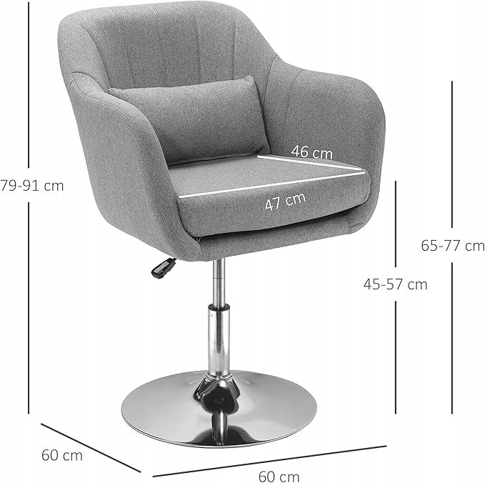 Seat, relaxation chair, great comfort, lumbar cushion Seat depth 46 cm