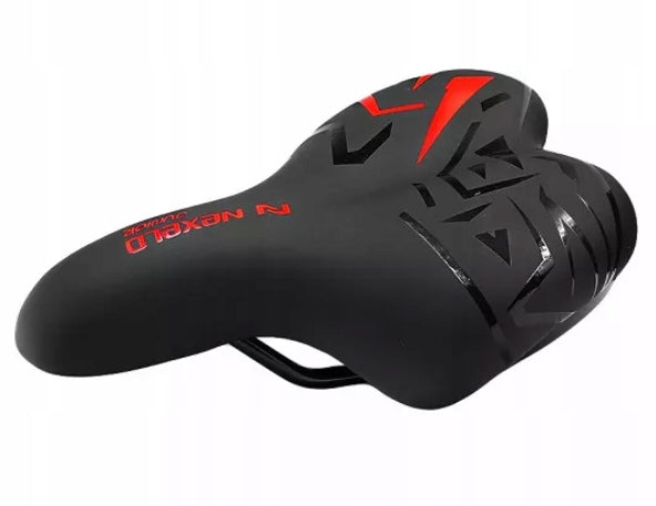 Seat saddle children's bicycle saddle NEXELO black-red 06734 Packaging status original