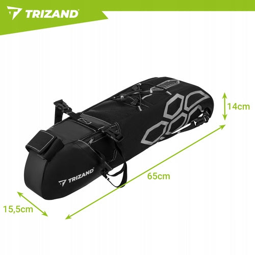 Seated bicycle pouch 12L Trizand Capacity 12 l