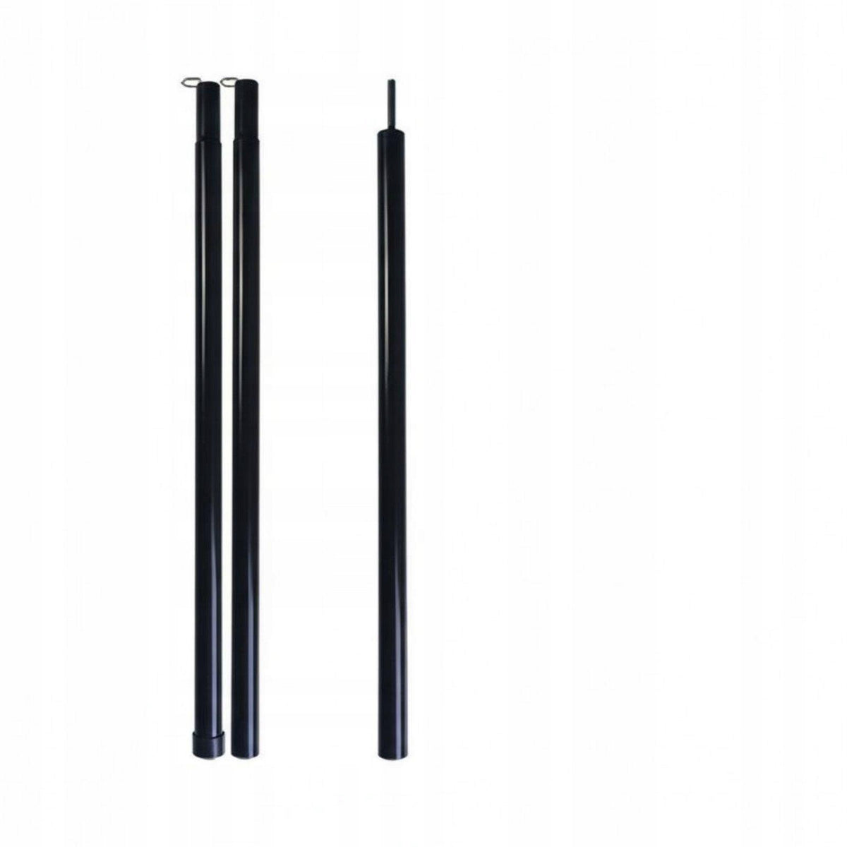 Sectional Iron Tent Support Pole Portable Tarp Poles Awning Rods 1.5M 0.4MM