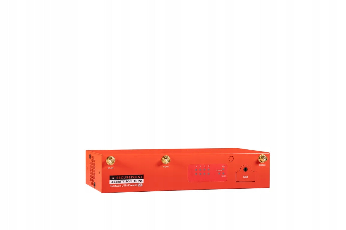 Securepoint RC200 G5 firewall (hardware) Desktop 4,65 Gbit/s Model patrz opis i zdjęcia
