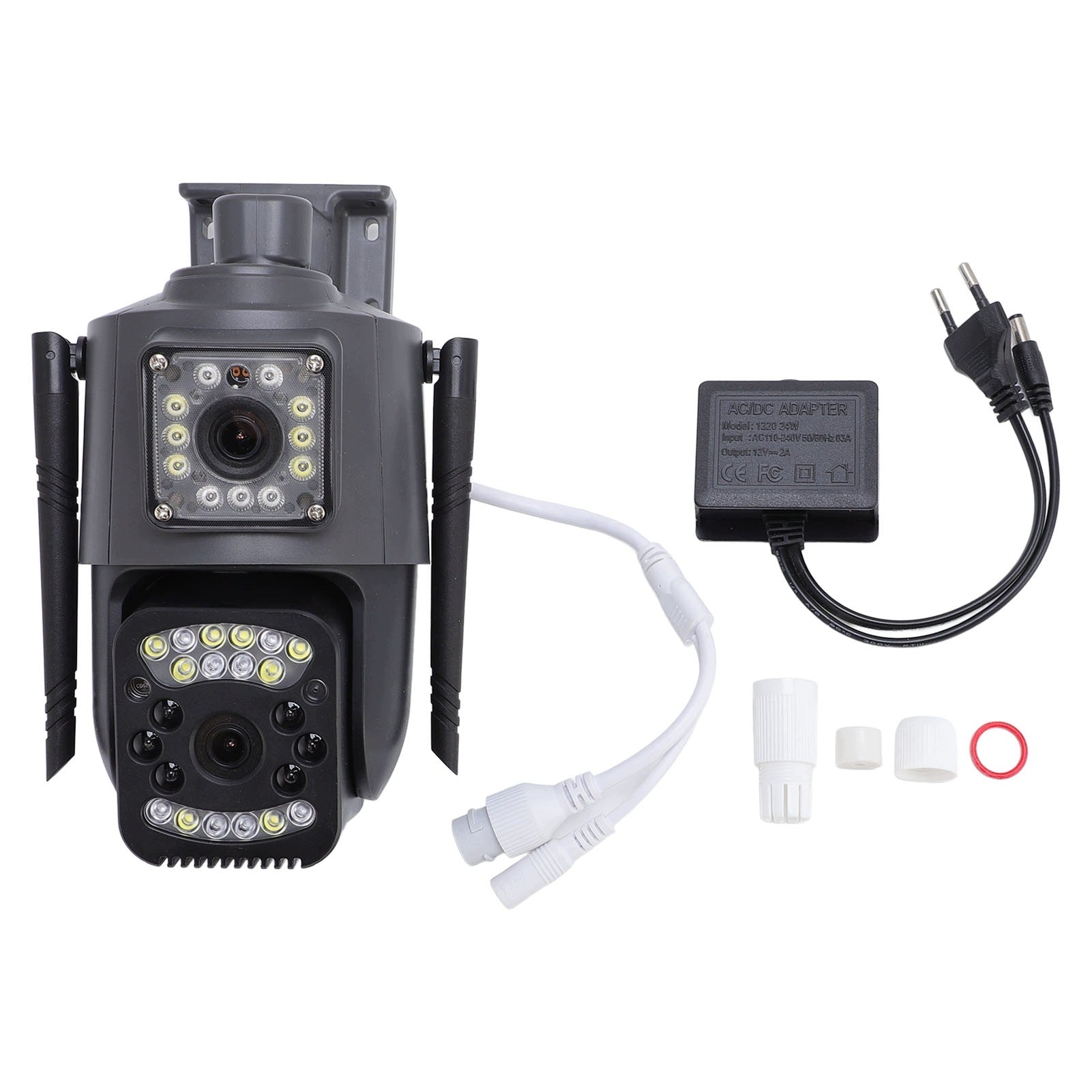 Security camera with two 4MP lenses 2-way intercom V9 Brand no brand