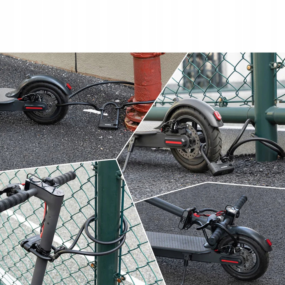 Security for bicycle lock padlock scooter u-lock for code cipher steel Model Zapięcie rowerowe