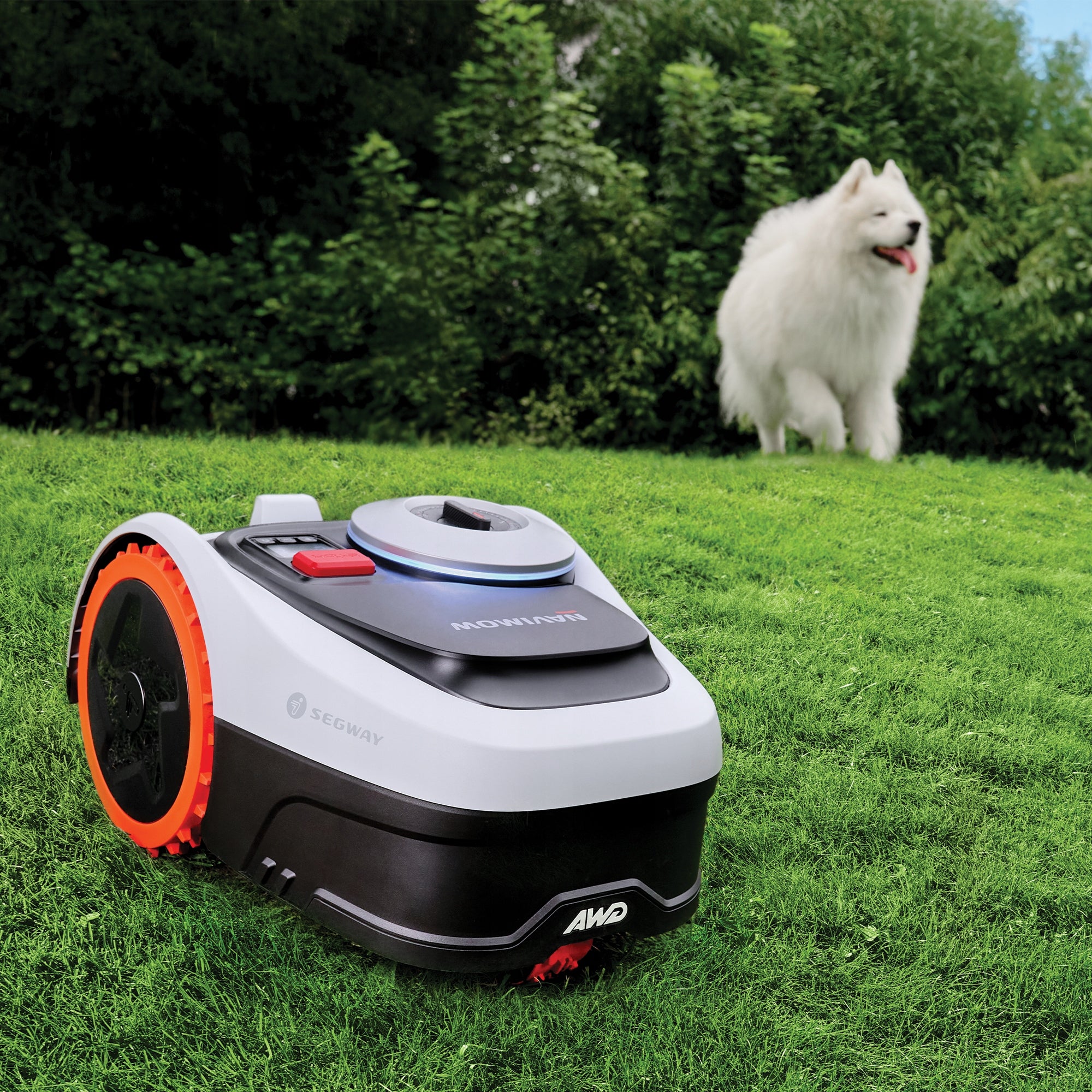Segway AWD 500m2 robotic mower Mowing width 18 cm