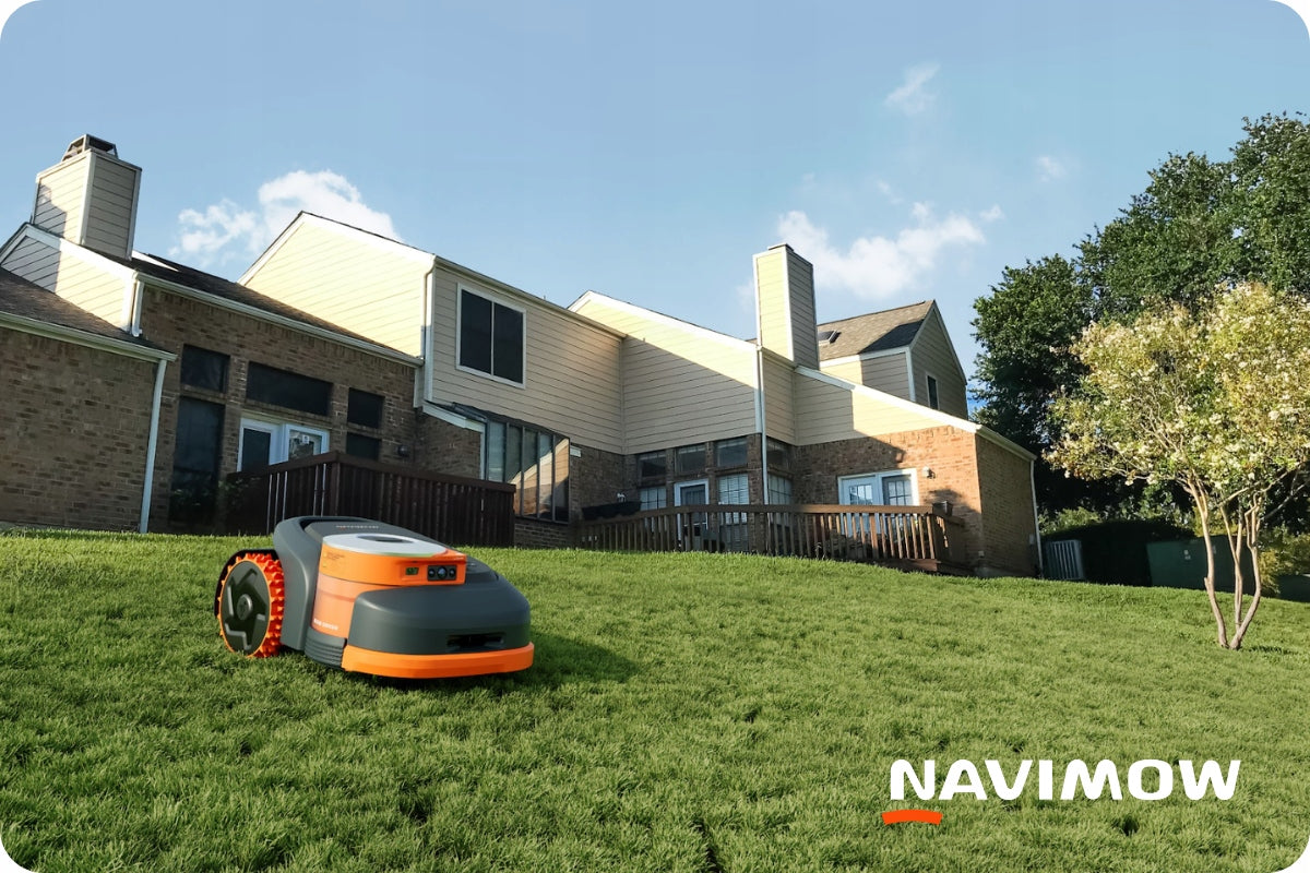 Segway Navimow H215E nRTK LiDAR robot up to 1500m2 without cable Mowing width 22 cm