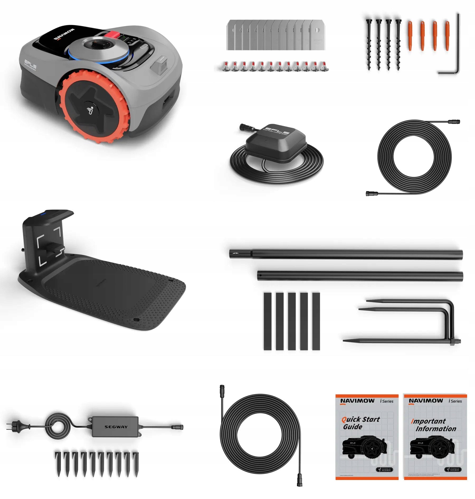 Segway Navimow i108E GPS RTK 4G Wireless Robot Buy Included
