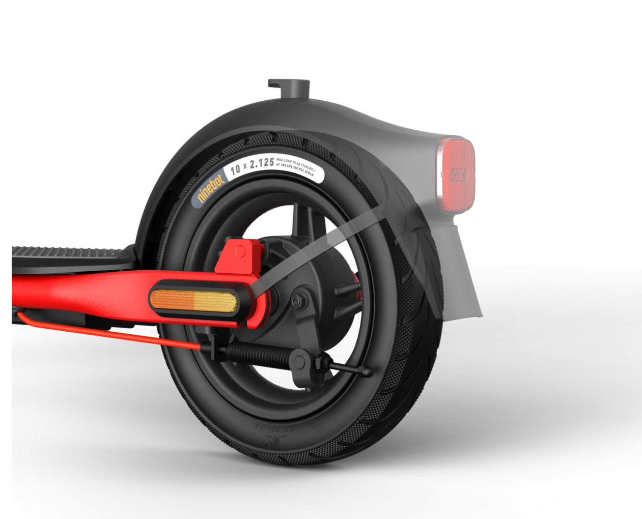 Segway Ninebot KickScooter D28D electric scooter Weight 15.3 kg
