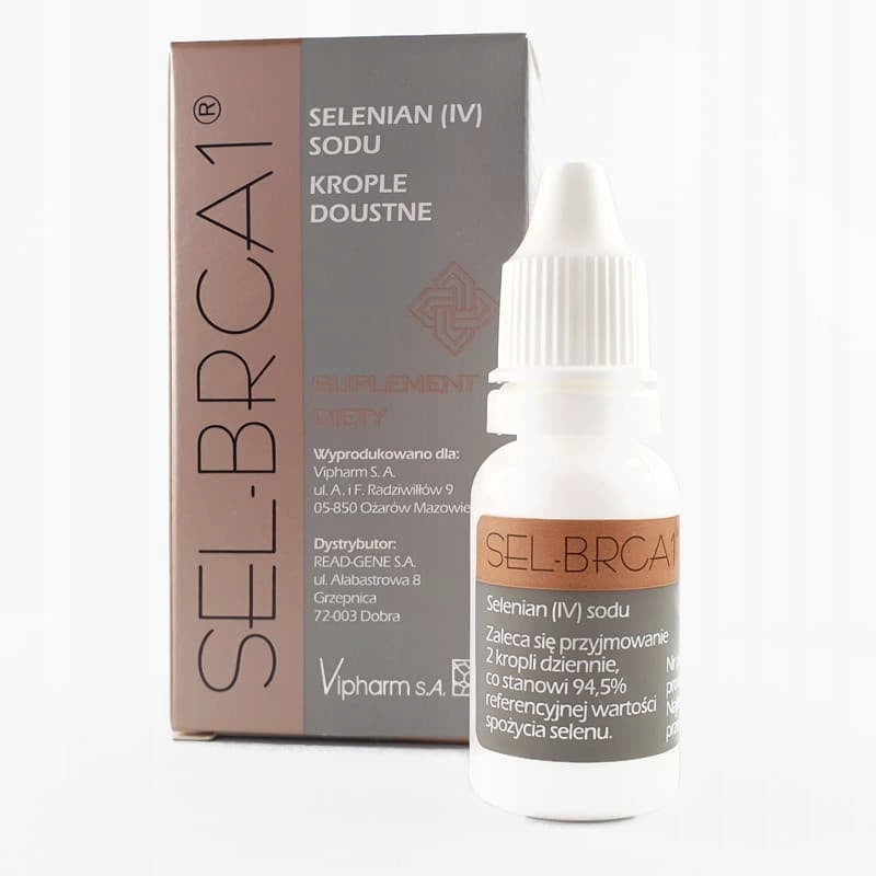 Selenium in Drops Sel-BRCA1 Pure Composition, Sodium Selenate, 15 ml