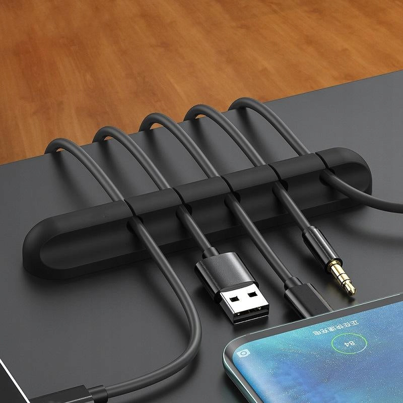 Self-Adhesive Cable Organizer Holder Clip for Wires (Glue Mount) Manufacturer code ORGANIZER DO KABLI