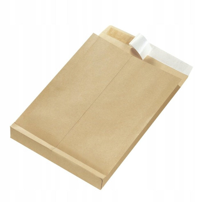 Self-Adhesive Envelopes BROWN E4 HK Expandable RBD