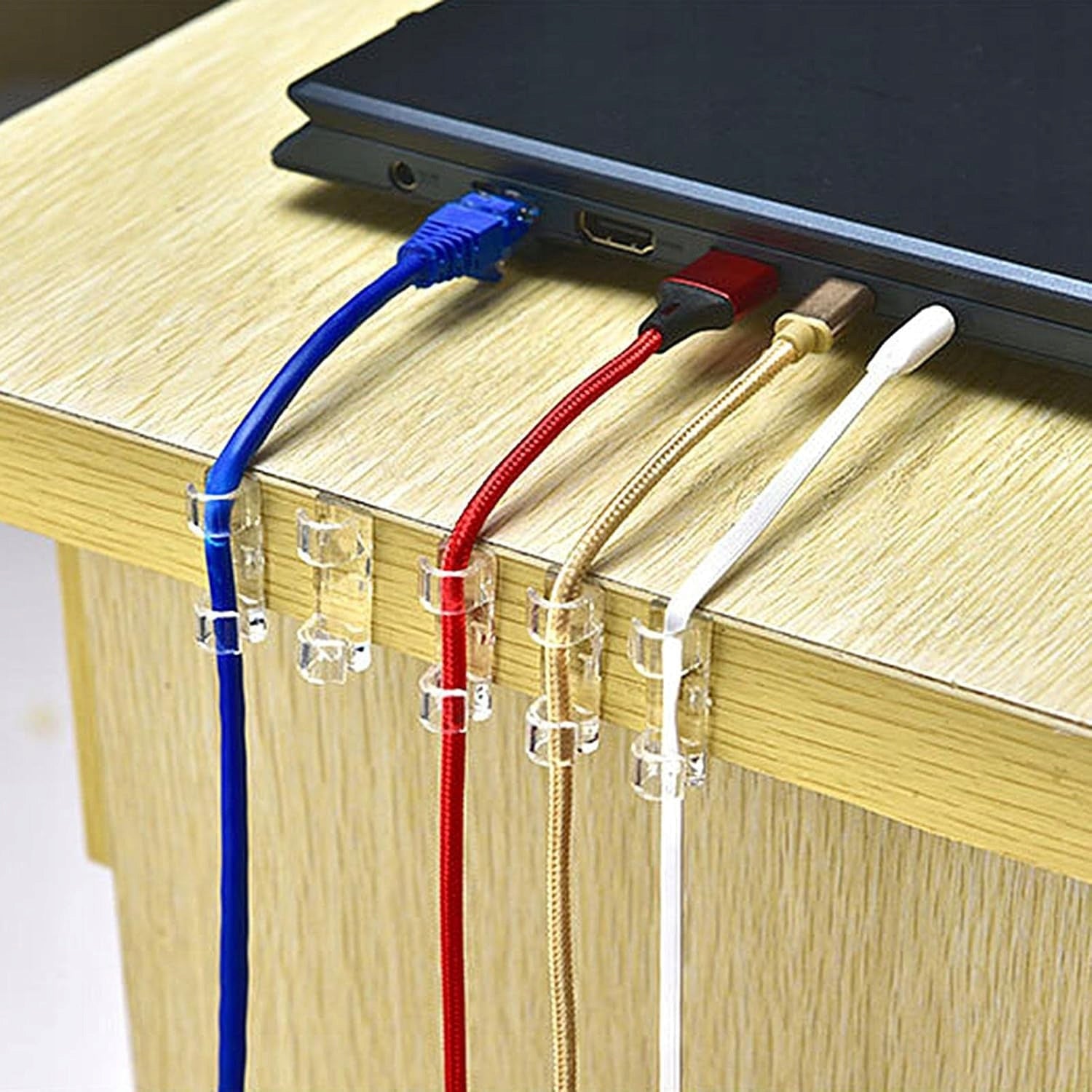 Self Adhesive Holder XL Wire Cable Organizer Tape 3M Colorless 16 Color transparent