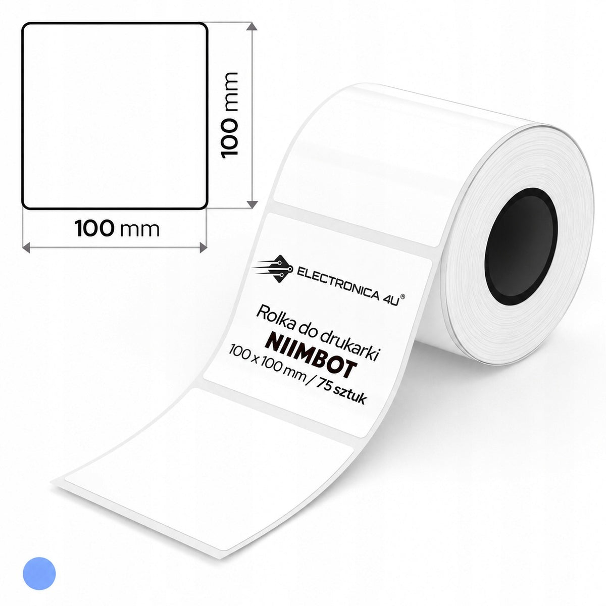 Self Adhesive Labels Thermal Stickers for Printer Niimbot B4 100x100